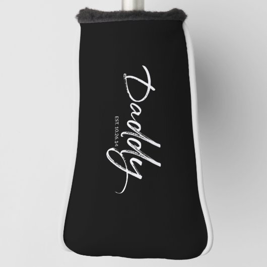 のカスタムパパが誕生 ゴルフヘッドカバー (回転90)