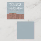 のカスタムブラウンストーン移動囲いカード エンクロージャーカード (正面/裏面)