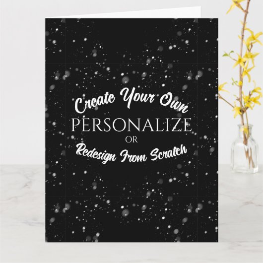 のカスタム作成パーソナライズされた カード (黄色い花)