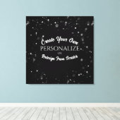 のカスタム作成パーソナライズされた キャンバスプリント (インサイチュ (ウッドフロア))