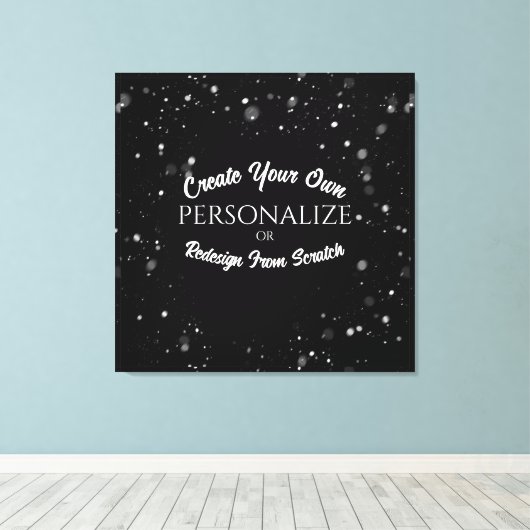 のカスタム作成パーソナライズされた キャンバスプリント (インサイチュ (ウッドフロア))