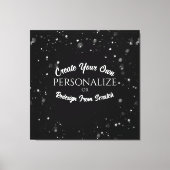 のカスタム作成パーソナライズされた キャンバスプリント (正面)