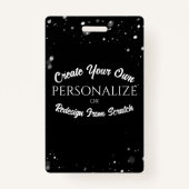 のカスタム作成パーソナライズされた バッジ (正面)