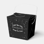 のカスタム作成パーソナライズされた フェイバーボックス (正面サイド)