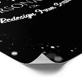 のカスタム作成パーソナライズされた ポスター (角)