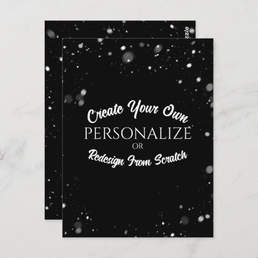 のカスタム作成パーソナライズされた ポストカード (正面/裏面)