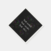 のカスタム作成 スタンダードカクテルナプキン (角)