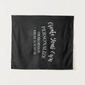 のカスタム作成 タペストリー (正面(横))