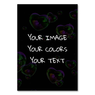 のカスタム作成 テーブルナンバー