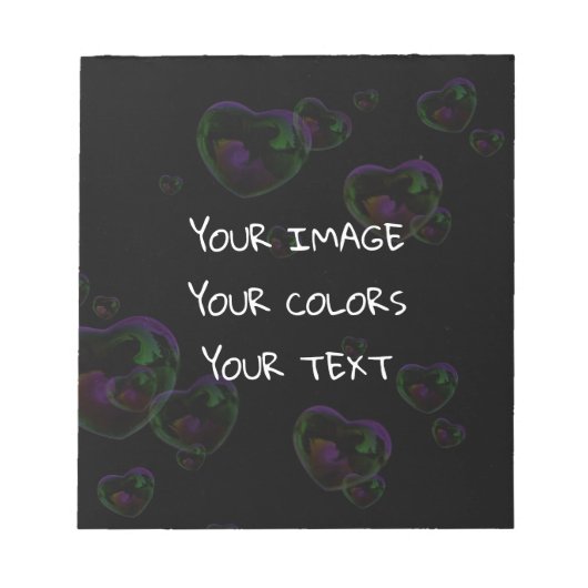 のカスタム作成 ノートパッド (正面)