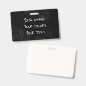 のカスタム作成 バッジ (表裏)