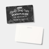 のカスタム作成 バッジ (正面＆裏面)