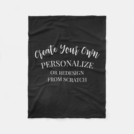 のカスタム作成 フリースブランケット (正面)