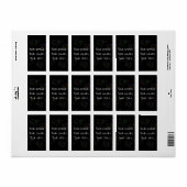 のカスタム作成 ラベル (フルシート)