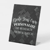 のカスタム作成 台座サイン (正面)