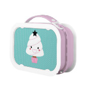 のカスタム小さな木の弁当箱 ランチボックス (左)