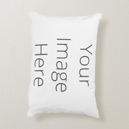 のカスタム屋外アクセント枕を作成16" x 12" アクセントクッション (裏面(縦))