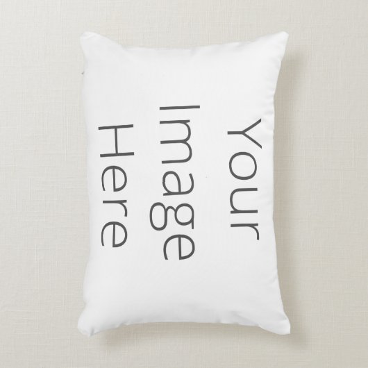 のカスタム屋外アクセント枕を作成16" x 12" アクセントクッション (正面(垂直))