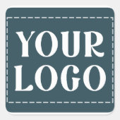 のカスタム招待状、結婚誕生日など スクエアシール (正面)