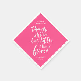 のカスタム色文字はほとんど激しいシェイクスピア スタンダードカクテルナプキン