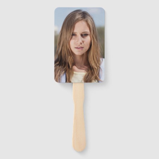 のカスタム色文字はほとんど激しいシェイクスピア ハンドファン (裏面)