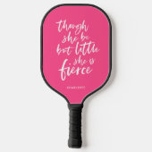 のカスタム色文字はほとんど激しいシェイクスピア ピックルボールラケット (裏面)