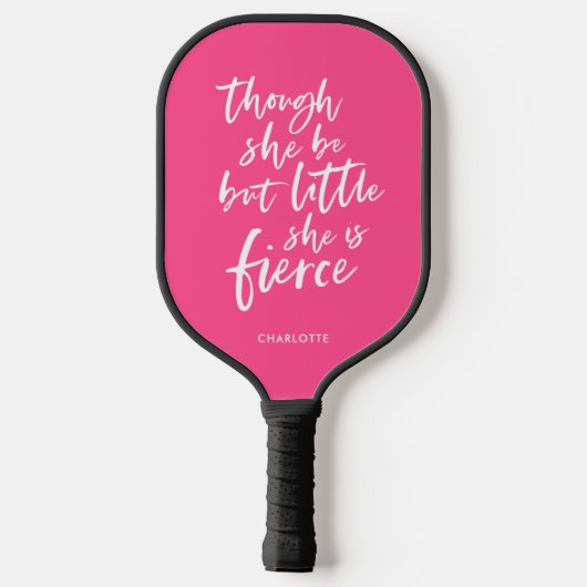 のカスタム色文字はほとんど激しいシェイクスピア ピックルボールラケット (裏面)