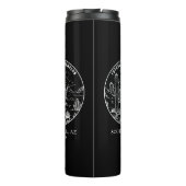 のカスタム花嫁のギフト砂漠バチェロレッテ タンブラー (裏面)