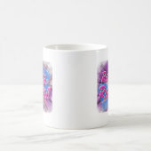 のカッコいいis読素晴らしい・ブックオーバー・スローガン コーヒーマグカップ (中央)