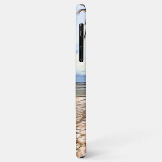 のカップル結婚の新しい写真のパーソナライズ Case-Mate iPhoneケース (裏面/左)