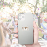 のカップル結婚モノグラムラブハート シール<br><div class="desc">座標素晴らし項目！私たちのモノグラム結婚式用シール素晴らしは、美しいブラウンホースのデザインコレクションのためのウェディングパーティーの供給を補完する。カップル結婚のモノグラムと特別な日付を追加。テンプレートを使用して自分のカップルのモノグラムのステッカーを作成する。</div>