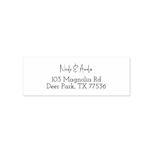 のカップル結婚引っ越し祝いパーティーの新しいギフト婚約した セルフインキングスタンプ (デザイン)