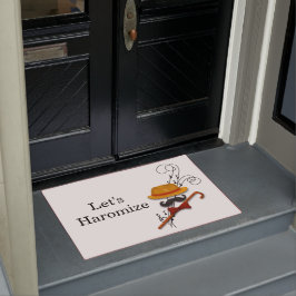 のカラオケ、音楽歌を"調和させよう" ドアマット