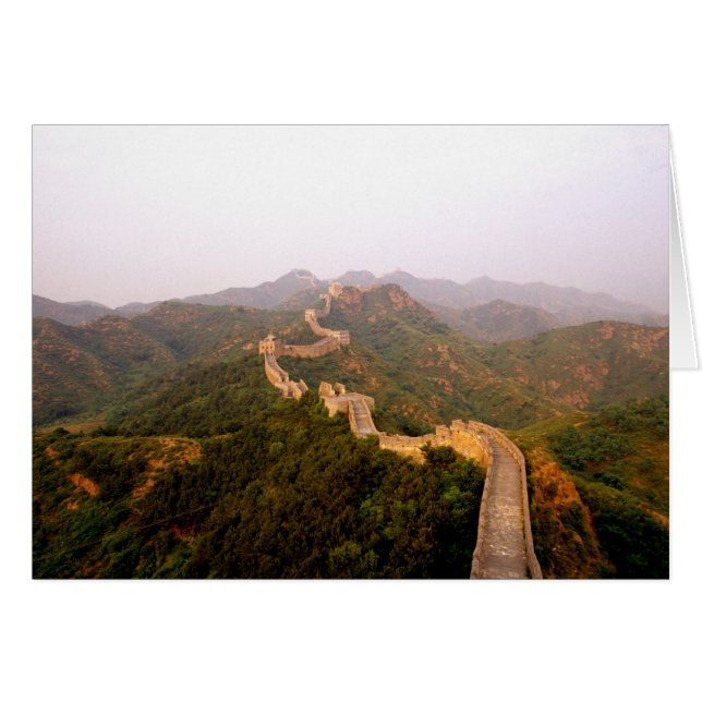 〜のカラフル中国の壁素晴らしの景色 (正面横)