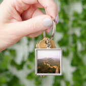 〜のカラフル中国の壁素晴らしの景色 キーホルダー (手)