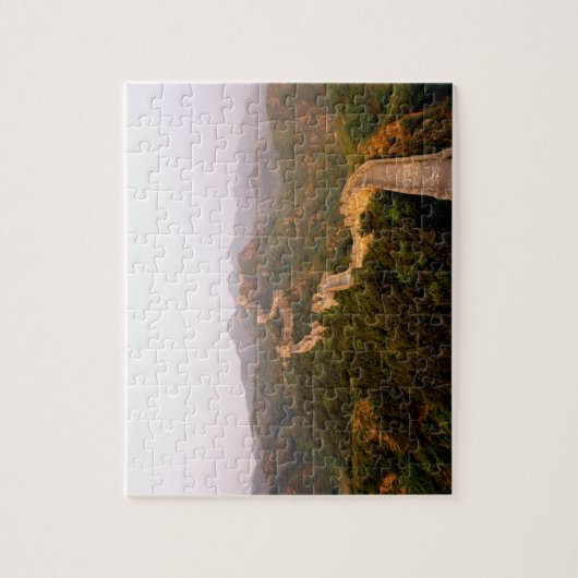 〜のカラフル中国の壁素晴らしの景色 ジグソーパズル (縦)