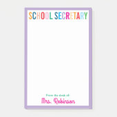 ～のカラフル事務局長 ポストイット (正面)