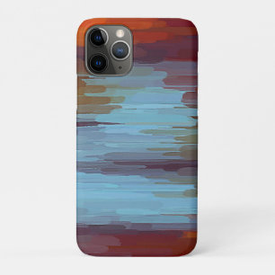 のカラフル絵画抽象芸術背景 iPhone 11 PROケース