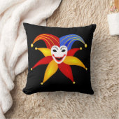 のカラフル遊カードジョーカー記号 クッション (ブランケット)