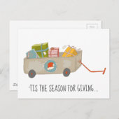 のカート与えのシーズン ポストカード (正面/裏面)