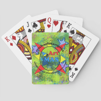 のカードにArt By MAS遊ロゴ トランプ
