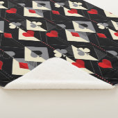 のカード遊のトランプのポーカースーツ。 シェルパブランケット (3/4)