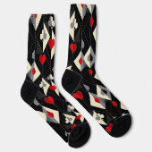 のカード遊のトランプのポーカースーツ。 ソックス (右)