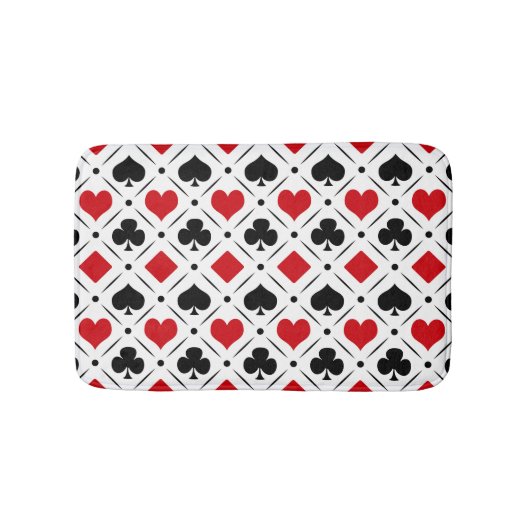 のカード遊は記号に合う バスマット (正面)