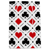 のカード遊は記号に合う ミディアムペーパーバッグ (正面)