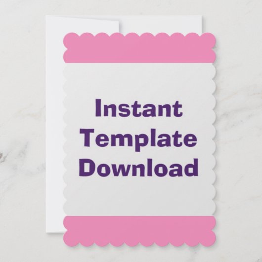 のカー結婚ドインスタントダウンロードテンプレート 招待状 (正面)