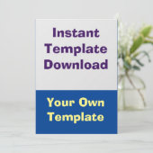 のカー結婚ドインスタントダウンロードテンプレート 招待状 (スタンド正面)