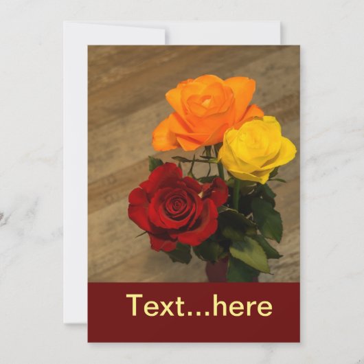 のカー結婚ド招待状テンプレート 招待状 (正面)