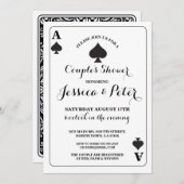 のカー遊ドエースまたはキングクイーンラスベガス招待状 招待状 (正面/裏面)