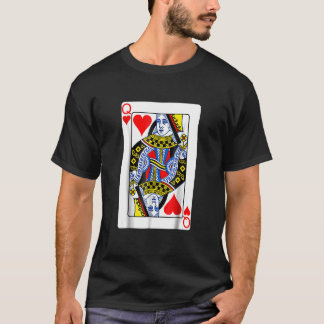のカー遊ドクイーンオブハートバレンタインデイコステ Tシャツ